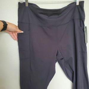 Hi-Rise Ankle Length Workout Pants - 3X